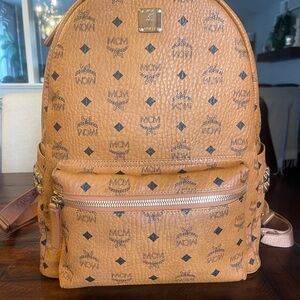 MCM Tan Backpack
